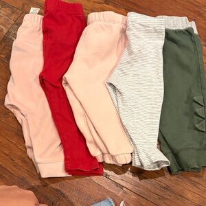 Bundle of girls pants and leggings